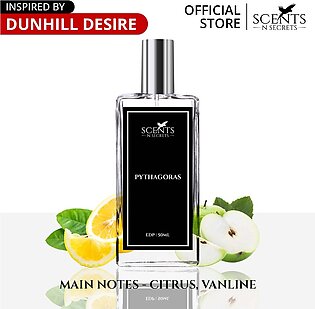 Pythagoras (Inspired By Dunhil Desire) - For Men - EDP (Spray Perfume) - 50ml