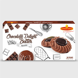 United King Chocolate Delight Biscuit 200g