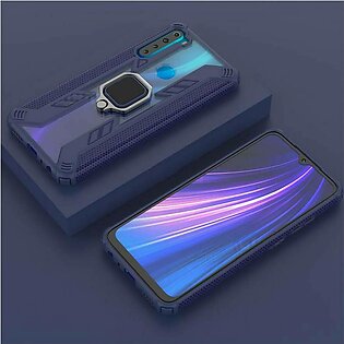 Xiaomi Redmi Note 8 Predator Armor Metal Ring Grip Shockproof Dual Layer Rugged Hard Cover