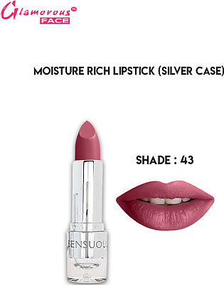 Glamorous Face Moisture Rich Lipstick, Lip Colors