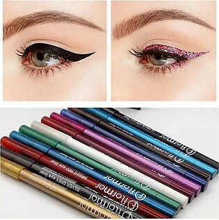 Eye Shadow Liner Pen Highlighter Waterproof Glitter Matte Eyeliner Lip Pencil 12 Colors Long Lasting Eye Beauty Makeup
