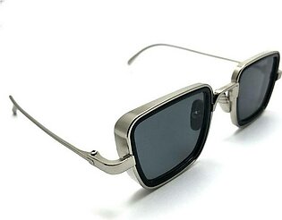 Kabir Singh India Movie Sunglasses Men Square Retro Cool Sun Shades Steampunk Style Sun Glasses For Men Metal Frame Black