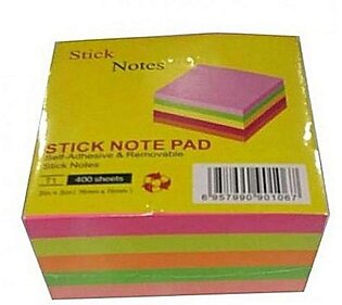 Sticky Note Pad Mix Colour Pad