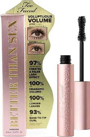 Too Faced Better Than S.mascara - Black 8ml - Beauty By Daraz