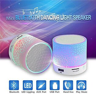 Bluetooth Wireless Mp3 Speaker - Mp3 Player - Usb Speaker - Led Dancing Flash Lights