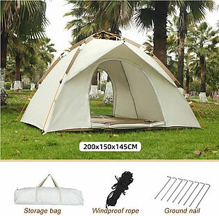 Automatic Double Layer Waterproof Camping Tent