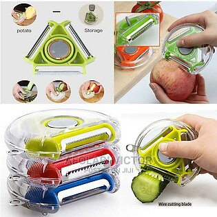 3 in 1 rotating peeler for veggies kitchen tool