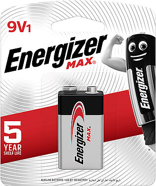 Energizer Premium Alkaline 9 Volt Battery Pack of 1