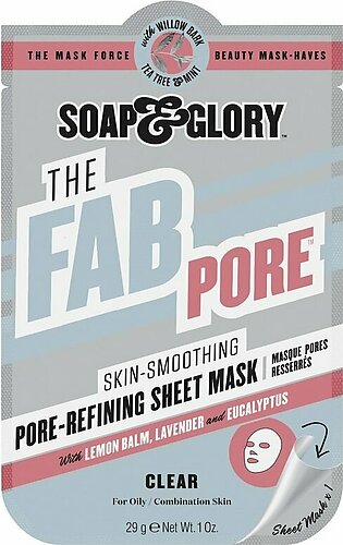 Soap And Glory - Fabpore Pore Refinning Sheet Mask.