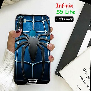Infinix S5 Lite Mobile Cover - Spider Soft Back Cover Case For Infinix S5 Lite