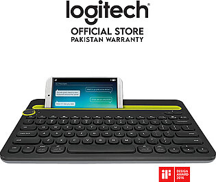 Logitech K480 Bluetooth Multi-device Keyboard For Computers, Tablets And Smartphones (black)