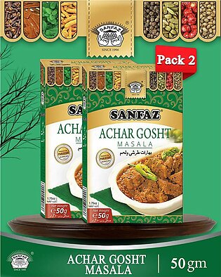 Sanfaz Achar Gosht Masala - 50Gm Pack Of 2