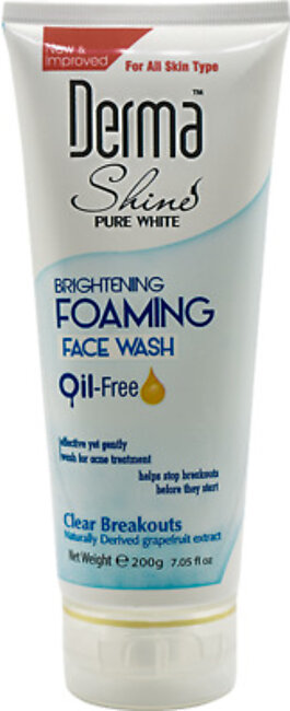 Derma Shine Foaming Face Wash 200 Ml Good Quality 200ml
