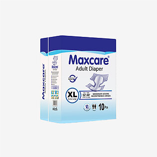 Maxcare Adult Diaper Extra Large -10 Pcs