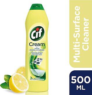 Cif Lemon Cream Surface Cleaner 500ml