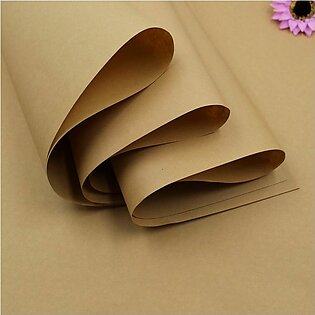 Packing Material Brown / brown paper sheets / craft paper roll / Wrapping Paper Sheet / Brown Kraft Wrapping Paper Roll / Wedding gift paper / Birthday Party Gift Wrapping / Parcel Packing / Art Craft paper / traditional brown color paper