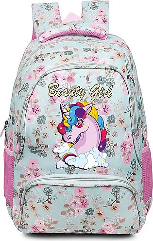 Green Colour School Bags For Teen Age Girls Best Quality Bags For School Girls 