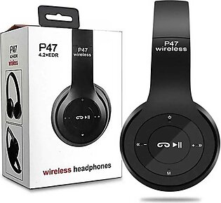 P47 - 5.0+ Edr - Wireless Bluetooth Headphone - Latest Version