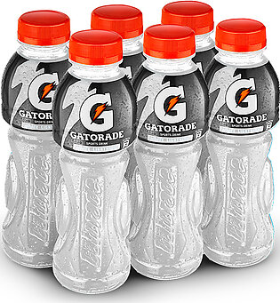 Gatorade White Lightning Energy Drink Pet Bottle 500ml Pack Of 6
