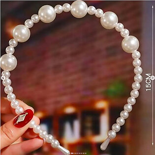 Pearl Hair Band For Girls