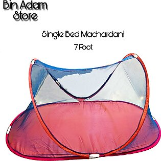7 Ft Single Bed Mosquito Net (machar Dani)