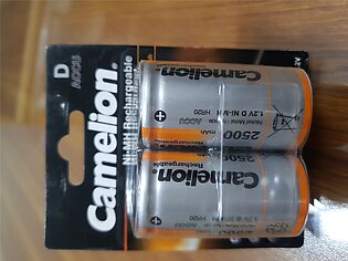 Camelion Rechargeable D Size Battery Cell 2500mAh, rechargeable d size, rechargeable d, rechargeable cell, rechargeable d battery, Rechargeable D cell, Camelion Rechargeable D Cell