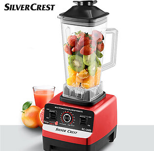 Silver Crest 4.0l 3hp Bpa Free Commercial Professional Smoothies Powerful Blender Food Mixer Juicer With German Motor Technology