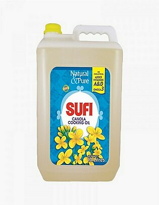 Sufi Canola Cooking Oil 10ltr Jerry Can