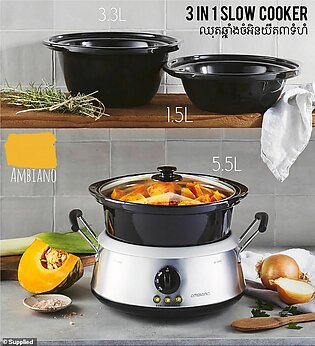 Slow Cooker 3in1 Ambiano