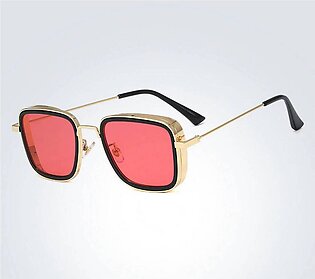 Kabir Singh India Movie Sunglasses Men Square Retro Cool Sun Shades Steampunk Style Sun Glasses For Men Metal Frame