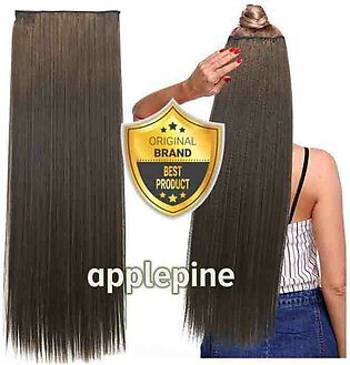 30 Inches Long Straight Hair Extension5 Clips 350 Grams Full Volume No Shedding - Dark Brown