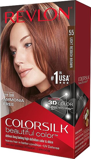 Revlon (italy) 55 Light Reddish Brown 3d Hair Color