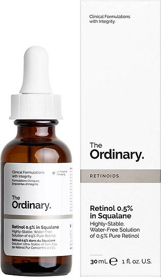 The Ordinary - Retinol 0.5% In Squalane - 30ml - Beauty By Daraz
