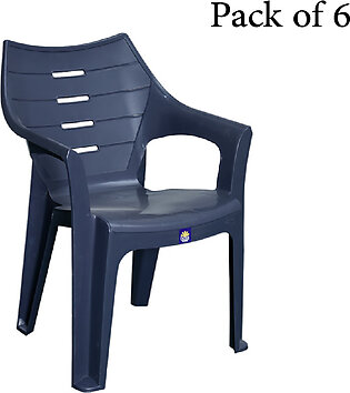 Boss Bp-628 (pack Of 6) Full Plastic Elegance Chair