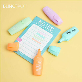 Bright Colors Highlighter Set Of 4