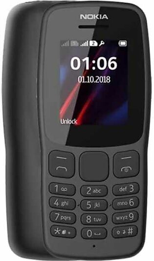 Nokia 106 , 1.8 Inches , Dual Sim , 800 Mah Battery