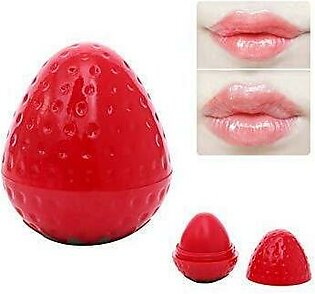 Fruit Shaped Moisturizing Waterproof Lip Balm - Strawberry
