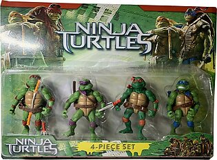 Mutant Ninja Turtle Action Figures 4 Pc Set