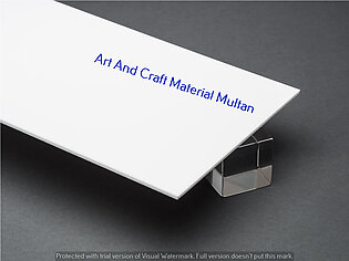 Acraylic Sheet 8 X 12 Inches 2mm/3mm For Art And Craft