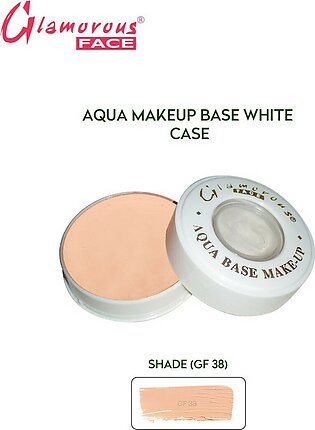 Glamorous Face Aqua Makeup Base White Casing, Bridal Base, Professional Base, Wet Foundation, Oil Free Foundation, Lonlasting Foundation. Shade 38