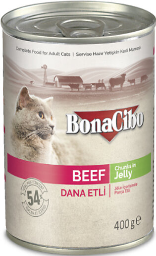 Bonacibo Cat Beef Can 400 G