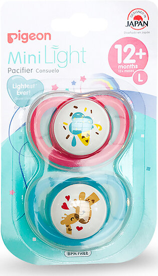 Pigeon Minilight Pacifier (l) Girl Pk-2 N78249