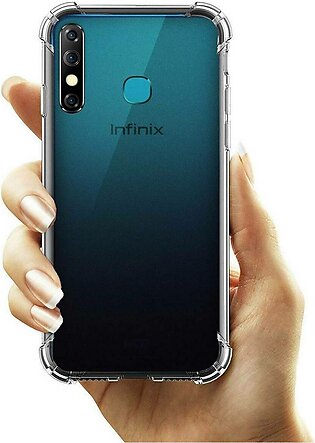 Infinix Hot 8 Lite Back Cover Transparent Soft Silicone Crystal Clear Case Tpu For Infinix Hot 8 Lite