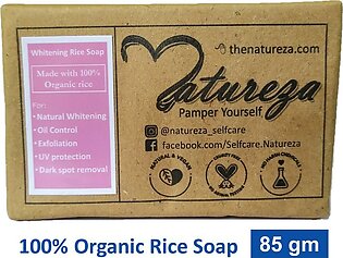 Whitening Rice Scrub Organic Soap 85g