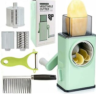 Multi Functional Hand Operated Vegetable Chopper Cutter Stainless Steal Thin Thread Thread Slicer
