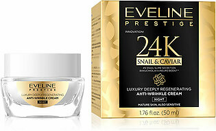 Eveline 24k Snail & Caviar Night Cream