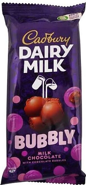 Cadbury Dairy Milk Chocolate Bubbly