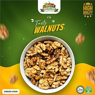 100% Natural Dried Kashmiri Walnut Kernels 1000gm Pack | Premium Akrot Giri | Rich In Protein & Iron | Low Calorie Nut | 0g Trans Fat & Cholesterol Free