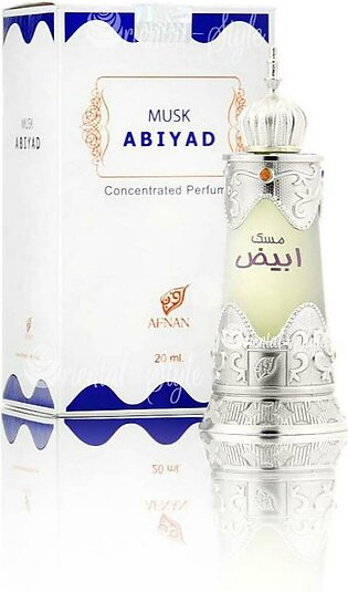 Afnan Musk Abiyad Oil Perfume 20ml