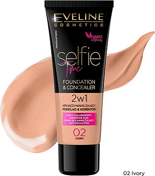 Eveline Selfie Time Foundation & Concealer 30ml